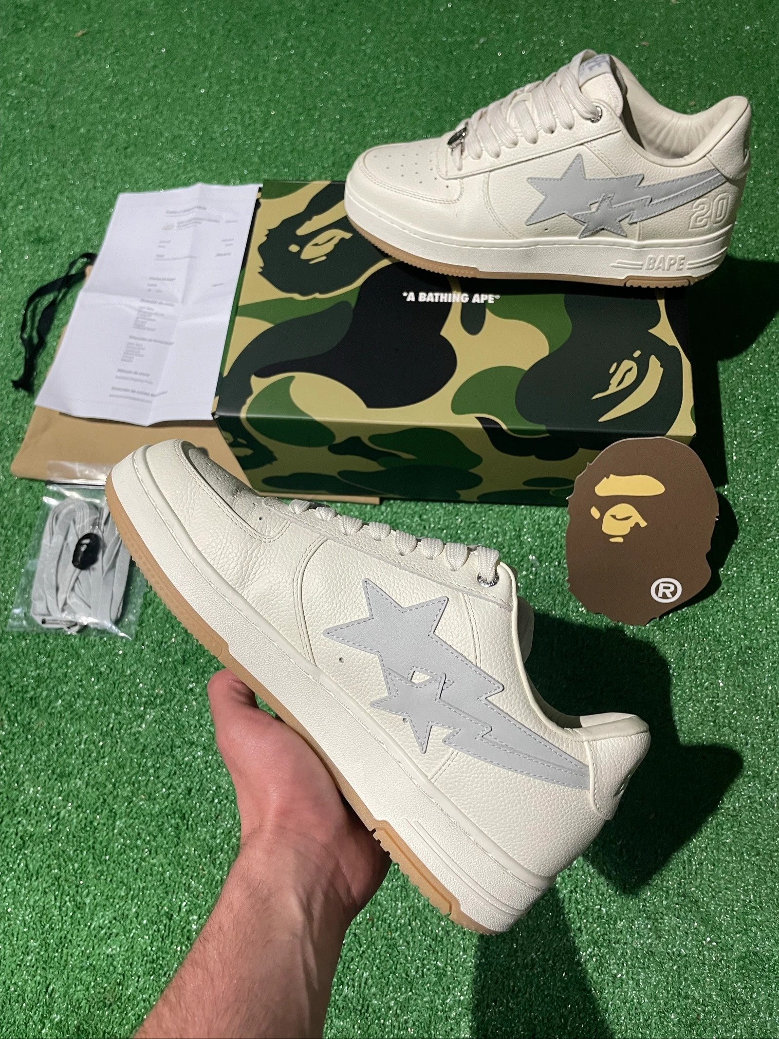 Tênis Bapesta x Highsnobiety Originais – photo 6